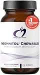 Designs for Health Insomnitol Chewables - Chewable Melatonin - 200mg L-Theanine, 5-HTP, Vitamin B6 + Inositol - Delicious Lemon Flavored Supplement - Vegan (60 Tablets)