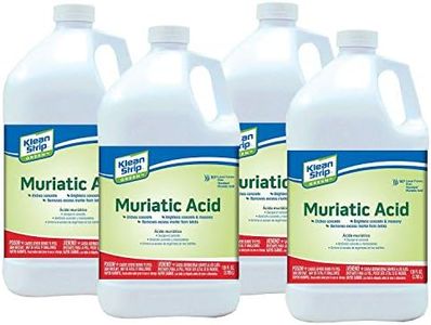 Klean-Strip Green Safer Muriatic Acid Jug 128 Oz ю (2 Set) of 4.