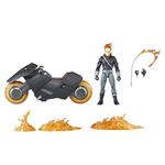 Marvel Legends Series Ghost Rider Action Figure with Motorcycle