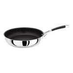 Stellar Induction S522 Induction Frying Pan, 28cm Non Stick Frying Pan, Pancake Pan & Stainless Steel Frying Pan for Induction Hob - Fully Guaranteed