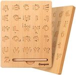 Coogam Wooden Letter Tracing Board 