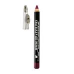 Beauty Forever Jumbo Lip Liner & Eyeliner Pencil with Sharpener, Long lasting Creamy Formula, 3gms (253 Berry Love)