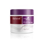 Karseell Purple Hair Mask 500ml Maca Essence Deep Nourish Brighten Hair for Blonde, Platinum, White or Grey Hair