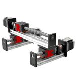 FUYU FSK40 Linear Stage Linear Motion Guide Actuator XY Stage Linear Table X=300mm Stroke,Y=200mm Stroke Mult-axis Module DIY CNC[XY Stage-H1]