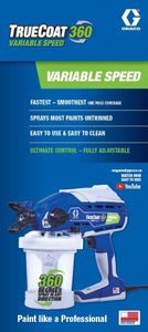 Graco TrueCoat 360 Paint Sprayer – Handheld Electric Spray Gun