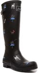 Joules Welly Rain Boot, Black Cat D