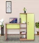 Witty Wud | Ruby | Engineered wood Study Table in Parrot Green Colour 1 Year Warranty | Study Table for Adults, Computer Table, Study Table for Students, Office Table, | Free Installation