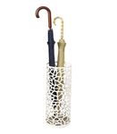 YAMAZAKI home Nest Umbrella Stand, Slim, White, Small