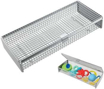 Viscogrip Dishwasher Basket for Small Items, 304 Stainless Steel