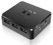 Thermaltake H200 Plus Internal USB Hub, 3-Port USB 2.0 Header Outputs, 3 External Type-A USB Ports, PS-ACC-IU2H00R-2