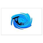 CafePress KITEBOARD Posters 23"x35"