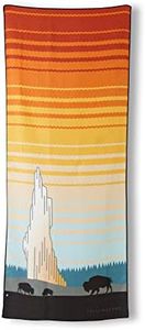 Nomadix Towel - Perfect for Yoga, Camping, Beach and Travel (Yellowstone - Sunrise)