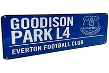 Everton F.C. Unisex Everton Colour (40cm X 18cm Approx) Street sign, Blue White