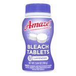 AMAZE Ultra Concentrated Bleach Tablets [32 tablets] - Lavender Scent - for Laundry, Toilet, and Multipurpose Home Cleaning. No Splash Liquid Bleach Alternative