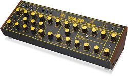 Behringer WASP DELUXE Legendary Analog Synthesizer with Dual OSCs, Multi-Mode VCF, 16-Voice Poly Chain and Eurorack Format, Compatible with PC and Mac