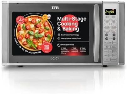 IFB 30 L Convection Microwave Oven (30SC4, Metallic Silver), STANDARD