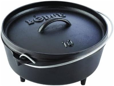 Lodge 4 Quart Camp Dutch Oven