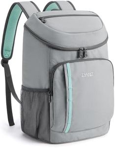 TOURIT Insulated Cooler Backpack 21 Cans Lightweight Backpack with Cooler Leak-Proof Soft Cooler Bag Large Capacity 28L for Men Women to Picnics, Camping, Hiking, Beach, Park or Day Trips