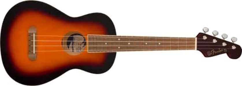 Fender Ukulele Avalon Tenor Ukulele, Walnut Fingerboard, 2-Color Sunburst