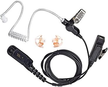 HYS Surveillance 2 Way Radio Earpiece Acoustic Coil Ear Tube Headset for Motorola XPR 6000 XPR6500 XPR6550 XPR 7000 XPR 7550 XiR-P8200 XiR-P8268 Walkie Talkie