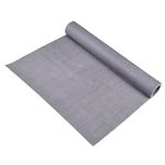 Kuber Industries Shelf Liner | Kitchen Cabinet Shelf Protector | Kitchen Liners for Cabinets and Drawers | Drawer Liner Mat | Texture Shelf Liner Cabinet Mat | 5 MTR | Gray