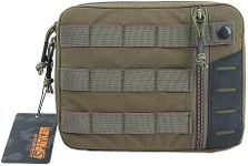 EXCELLENT ELITE SPANKER EDC Pouch Tactical Admin Pouch Molle Utility Organizer Pocket Tool Bag(Ranger Green)