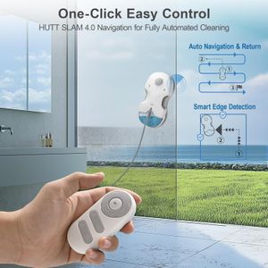 HUTT Window Cleaner Robot – Automatic Glass Cleaning Device