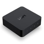 WiiM Pro AirPlay 2 Receiver, Google Cast Audio, WiFi Multiroom Streamer, Compatible with Alexa, Siri and Google Assistant, Stream Hi-Res Audio from Spotify, Amazon Music, Tidal and More | Dark Grey