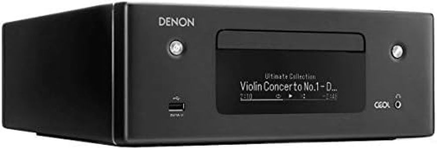 Denon Rcd-N10 Stereo Compatto, Nero
