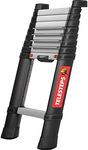 Telescopic ladder 3m from TELESTEPS I Made in Sweden I Prime Line I Compact quality ladder with patented premium design I Triangular stiles I EN 131 certified I 72230-581