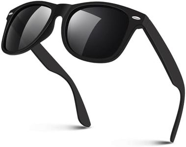 Sunier Occhiali da Sole da Uomo Donna Polarizzati Classici Anni 80 Guida 100% UV400 Protezione