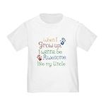 CafePress Awesome Like My Uncle Toddler T Shirt Cute Toddler T-Shirt, 100% Cotton White