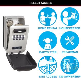 Master Lock Wall Key Safe – Secure Outdoor Key Storage Box