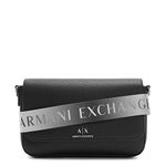 ARMANI EXCHANGE Women's bag 942912CC783 WHITE, Black, Rozmiar uniwersalny, Retro