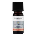 Tisserand Aromatherapy - Organic Black Pepper Essential Oil, Massage Oil - Organic Black Pepper, Bath Oil, Aromatherapy Oil - 100% Pure And Natural Essential Oil - 9 ml