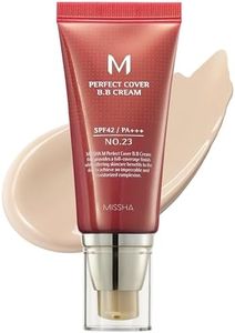 MISSHA M Perfect Cover BB Cream No.23 Natural Beige for Light with Neutral Skin Tone SPF 42 PA+++ 1.69 Fl Oz - Tinted Moisturizer for face with SPF