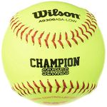 WILSON Sporting Goods A9306 ASA Series Softball, 11 Inch (Pack of 12), Optic Yellow (WTA9306BASA-LOW)