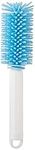 Baby Bottle Brush Bib co. Adjustable Bottle Brush Cleaner, Adjusts Over 10 Different Levels, Removable Brush Head (Blue), with Free Splash Guard