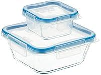 Snapware 4-Piece Total Solution Food Storage Set, Glass