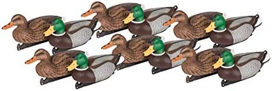 Flambeau Outdoors 1812DPK Masters Series Mallard Decoys, Classic Floaters - 12-Pack