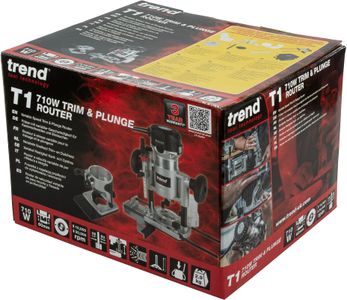 Trend T1 Dual-Base Router – Precision Woodworking Tool