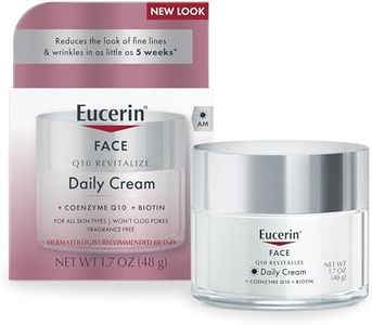 Eucerin Q10 Anti-Wrinkle Face Cream - Fragrance Free, Moisturizes for Softer Smoother Skin - 1.7 oz. Jar