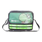 Nintendo Unisex's Yoshi Taped Messenger Bag, Black (Black), 33x40x12 cm (W x H x L)