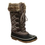 Bearpaw Mckinley Women's Insulated Tall Lace-up Boots Brown - 8 Medium