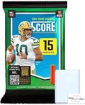 2025 Score Football NFL Blaster Pack with 15 Trading Cards + Toploader + StreetCards Magnet!
