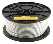 Forney 70452 Wire Rope, Vinyl Coate