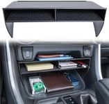 Upgraded Center Console Organizer Compatible with Toyota RAV4 2024 2023 2022 2021 2020 2019 Interior Accessories, Gear Shift Storage Tray Secondary Box Insert Divider (Black)