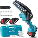 Seesii Mini Chainsaw Cordless 6-inc