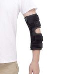 fibee Elbow Brace for Cubital Tunnel Syndrome, Adjustable Support Angle Elbow Splint Support Stabilizer for Tendonitis Pain from Ulnar Nerve Entrapment, Prevention of Excessively Bent Elbows for Women Men