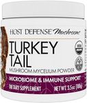 Host Defense, Turkey Tail Mushroom Powder, Supports Immune Health, Certified Organic Supplement, 3.5 oz (66 Servings)